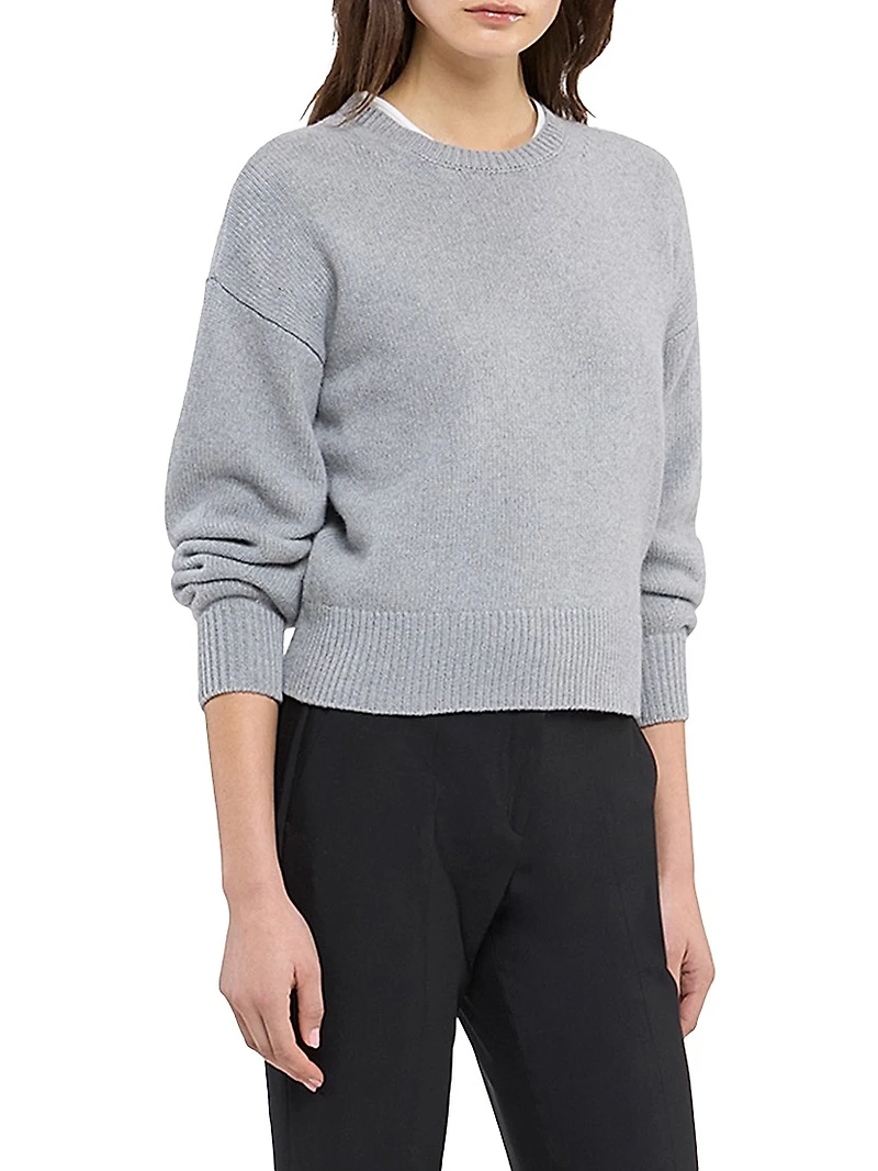 Cashmere Knit Sweatshirt