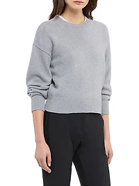 Cashmere Knit Sweatshirt