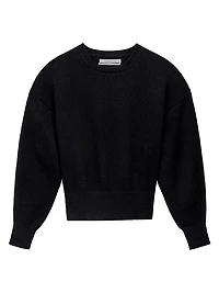 Cashmere Knit Sweatshirt