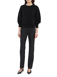 Cashmere Knit Sweatshirt