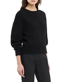 Cashmere Knit Sweatshirt