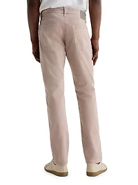 Everett Twill Slim-Straight Pants