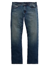 Protege Washed Straight-Leg Jeans