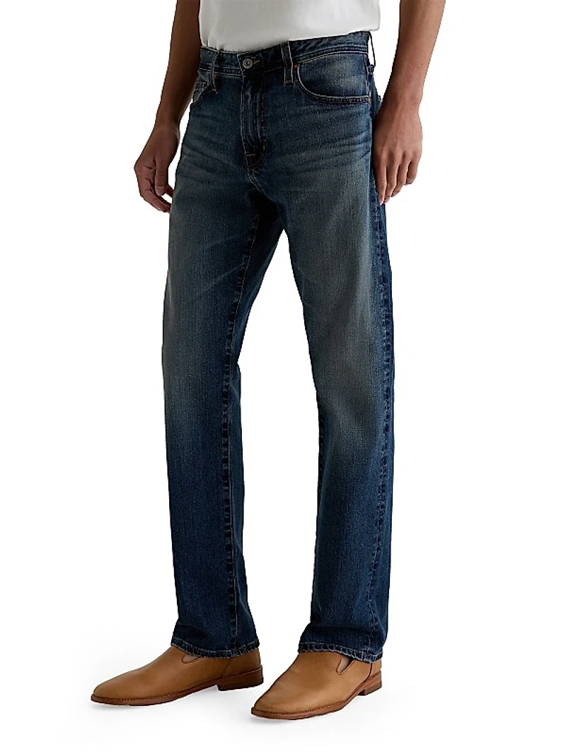 Protege Washed Straight-Leg Jeans