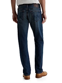 Protege Washed Straight-Leg Jeans