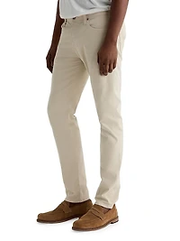 Tellis Twill Slim-Straight Pants