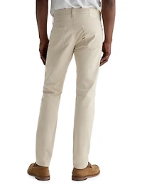 Tellis Twill Slim-Straight Pants