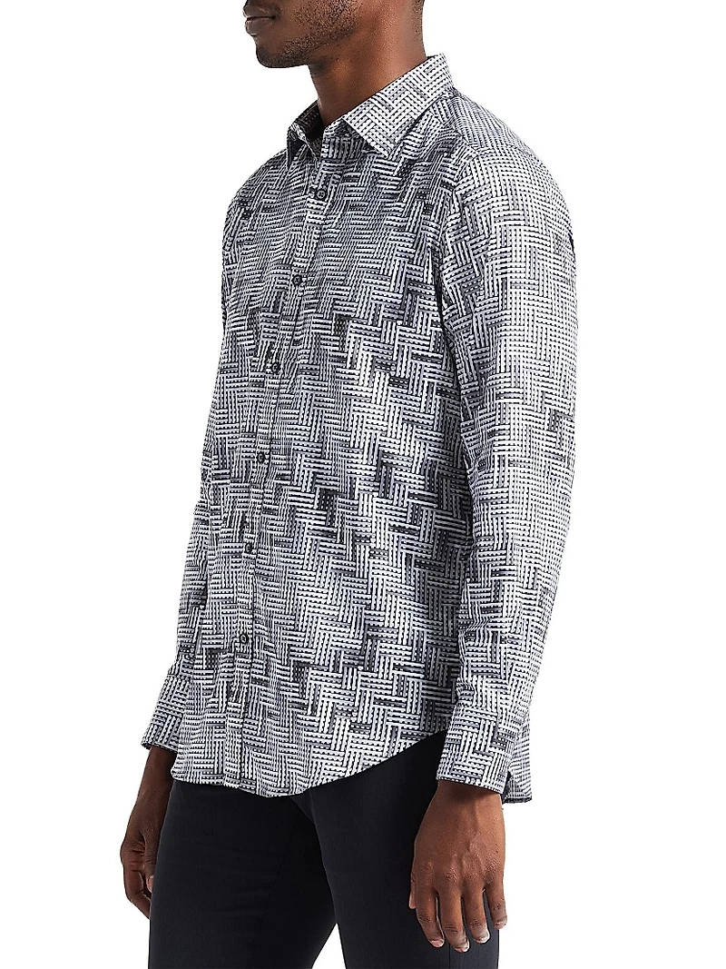 Berkley Tile Print Shirt