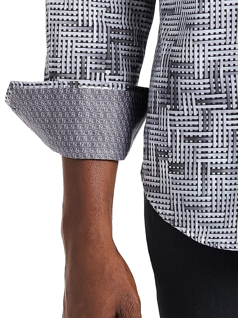 Berkley Tile Print Shirt