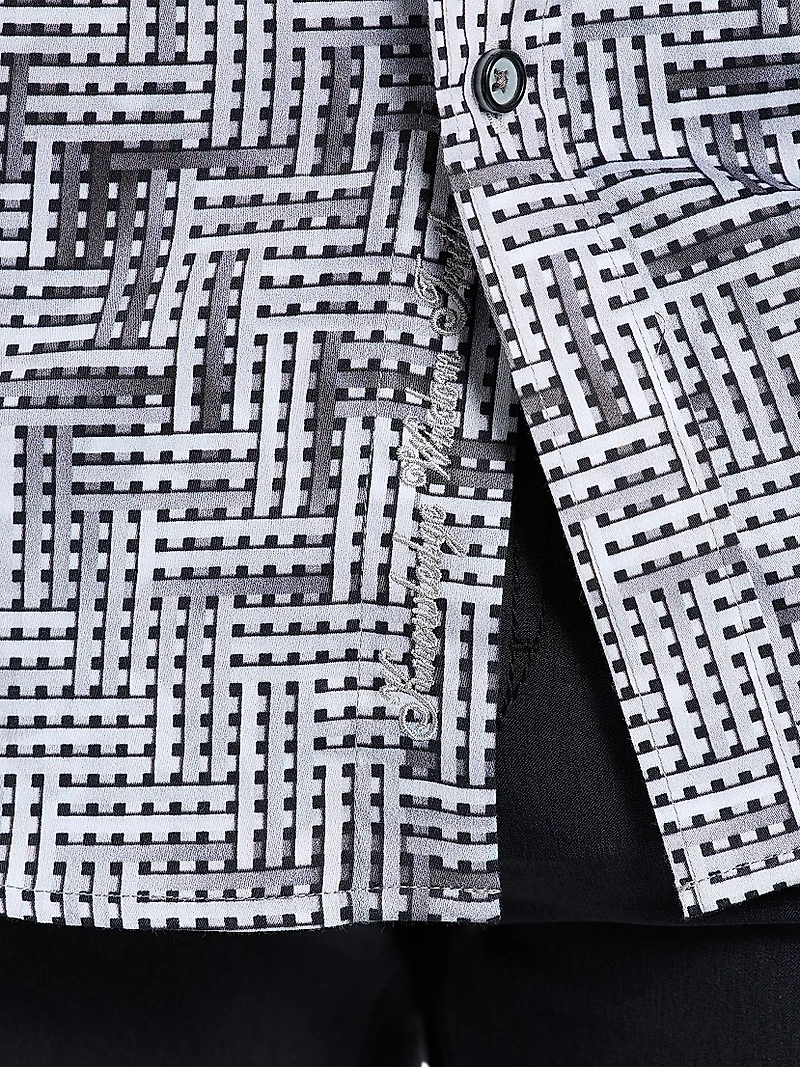 Berkley Tile Print Shirt