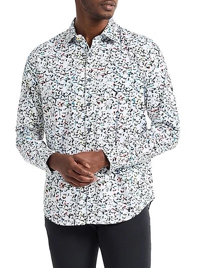 Lazlo Printed Woven Shirt