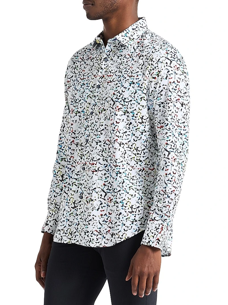 Lazlo Printed Woven Shirt