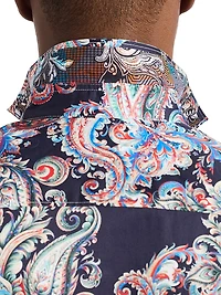Morningside Paisley Print Woven Shirt