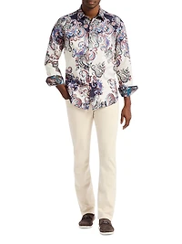Morningside Paisley Print Woven Shirt