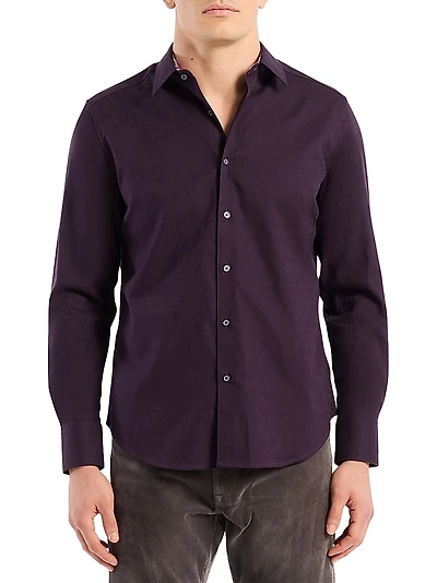 Odyssey Geometric Jacquard Shirt