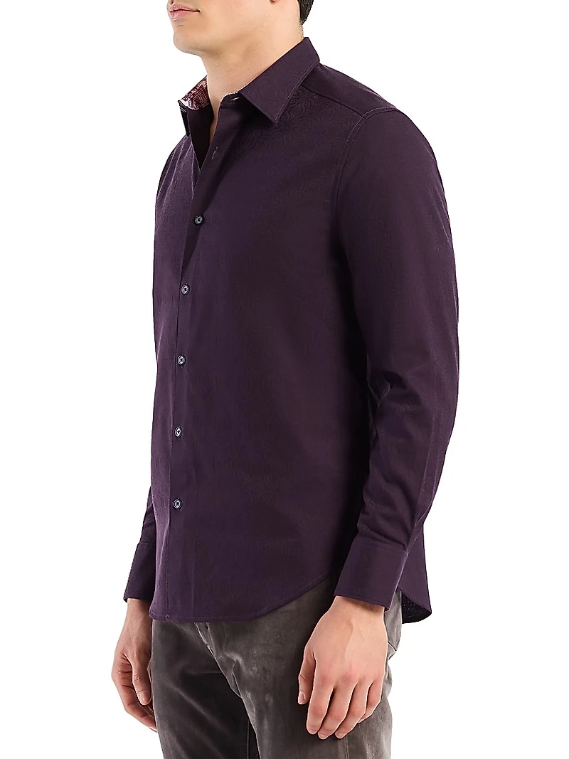 Odyssey Geometric Jacquard Shirt