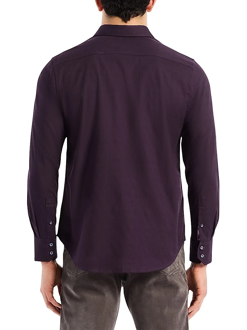 Odyssey Geometric Jacquard Shirt
