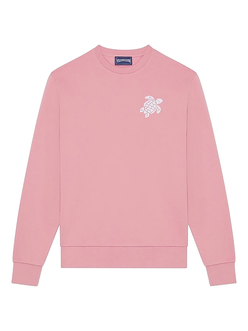 Logo-Embroidered Cotton Sweatshirt