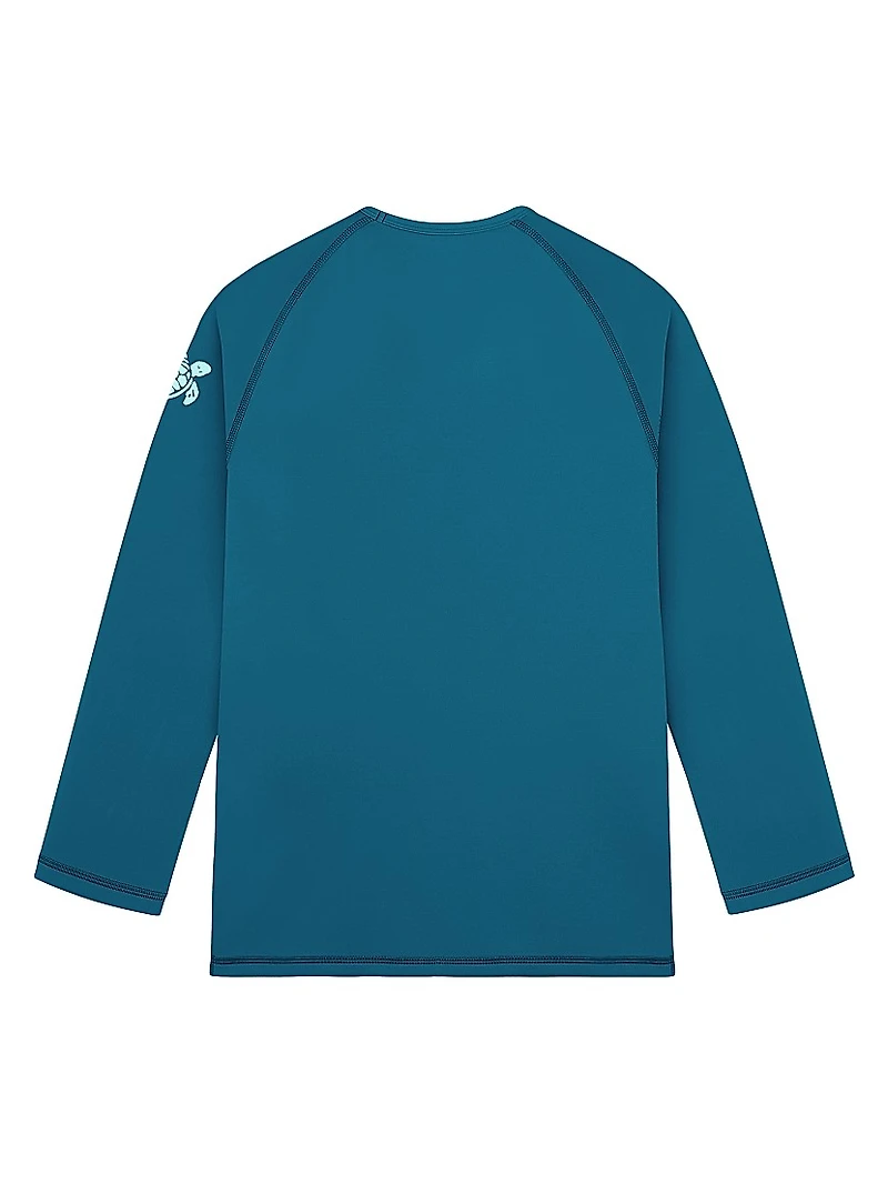 Turtle UPF Long-Sleeve Rashguard Top