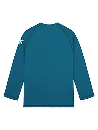 Turtle UPF Long-Sleeve Rashguard Top