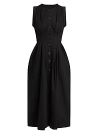 Mette Sleeveless Midi-Dress
