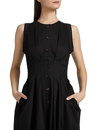 Mette Sleeveless Midi-Dress