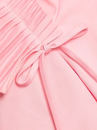 Francine Flutter-Sleeve Minidress