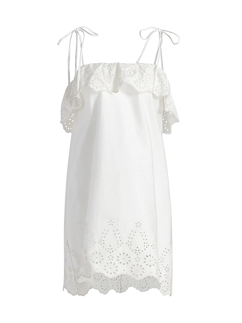 Yvonne Floral Eyelet Dress