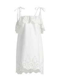 Yvonne Floral Eyelet Dress