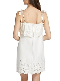 Yvonne Floral Eyelet Dress