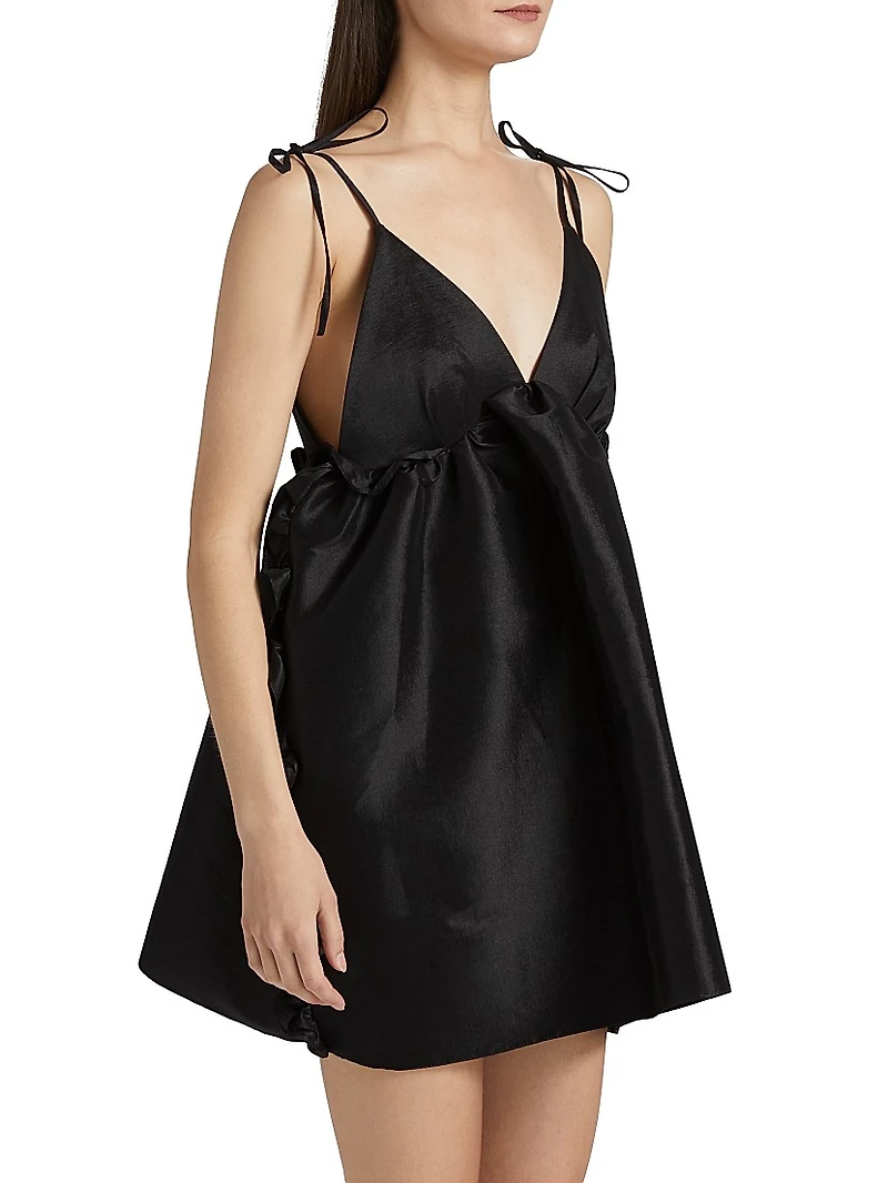 Binke Taffeta Minidress