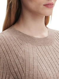 Axel Rib-Knit Midi-Dress
