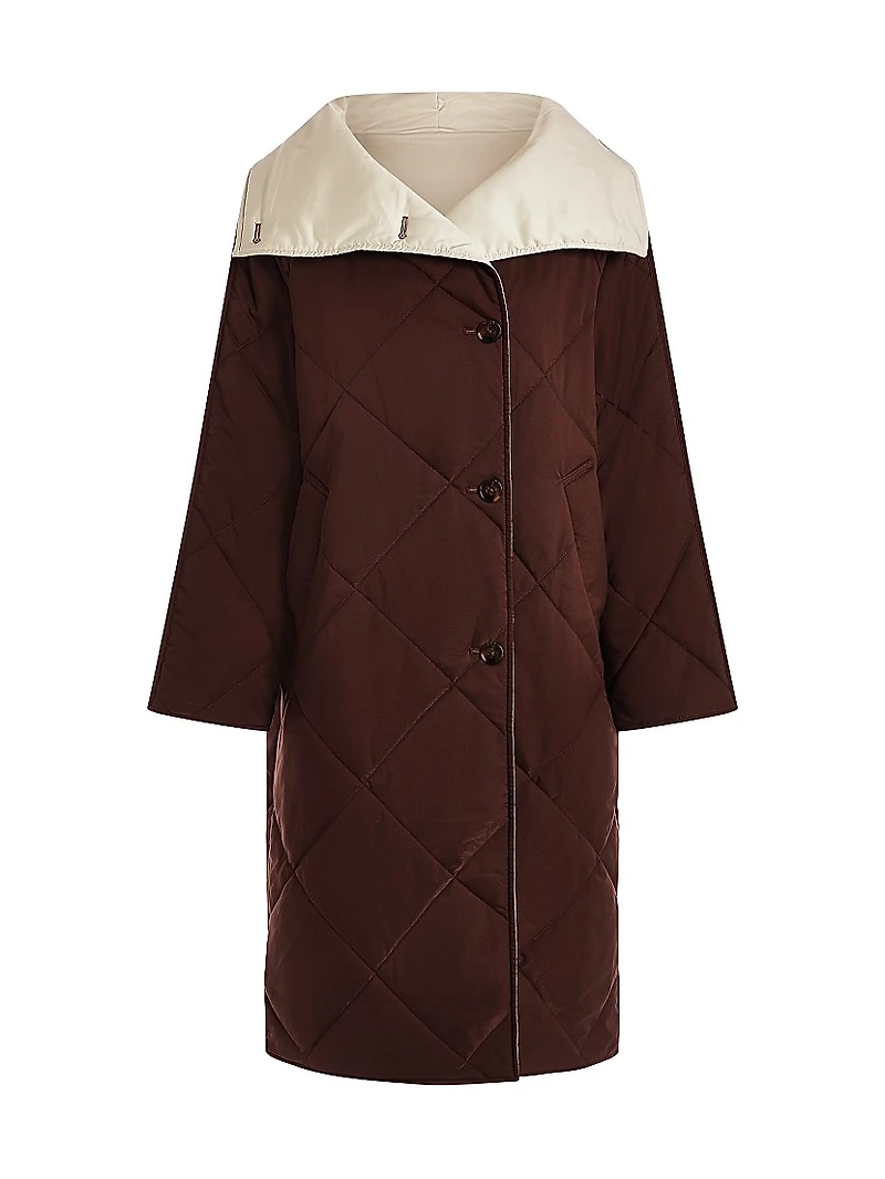 Annalise Reversible Wrap Coat