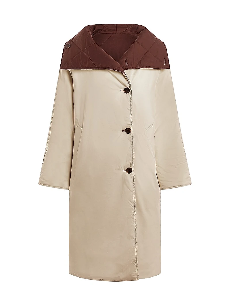 Annalise Reversible Wrap Coat