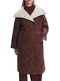 Annalise Reversible Wrap Coat