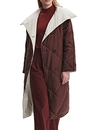 Annalise Reversible Wrap Coat