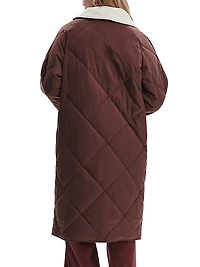 Annalise Reversible Wrap Coat