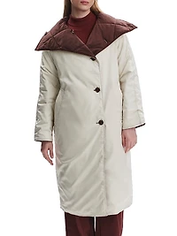 Annalise Reversible Wrap Coat