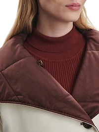 Annalise Reversible Wrap Coat