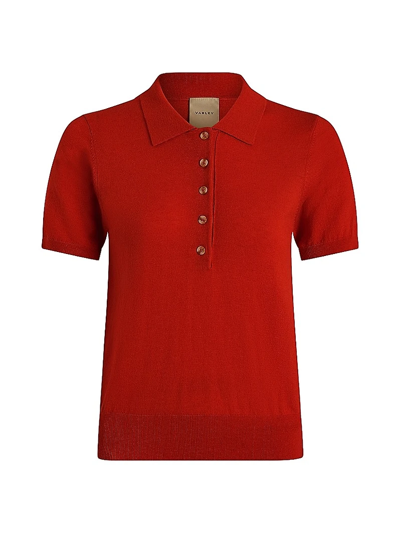 Toni Knit Polo T-Shirt