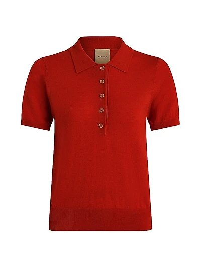 Toni Knit Polo T-Shirt