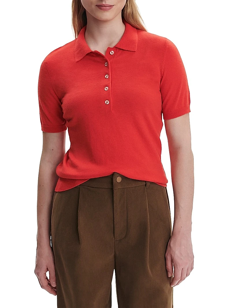 Toni Knit Polo T-Shirt