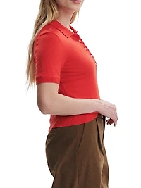 Toni Knit Polo T-Shirt