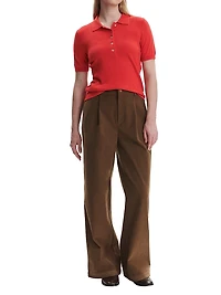 Toni Knit Polo T-Shirt