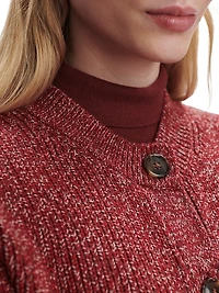 Patricia Rib-Knit Cardigan