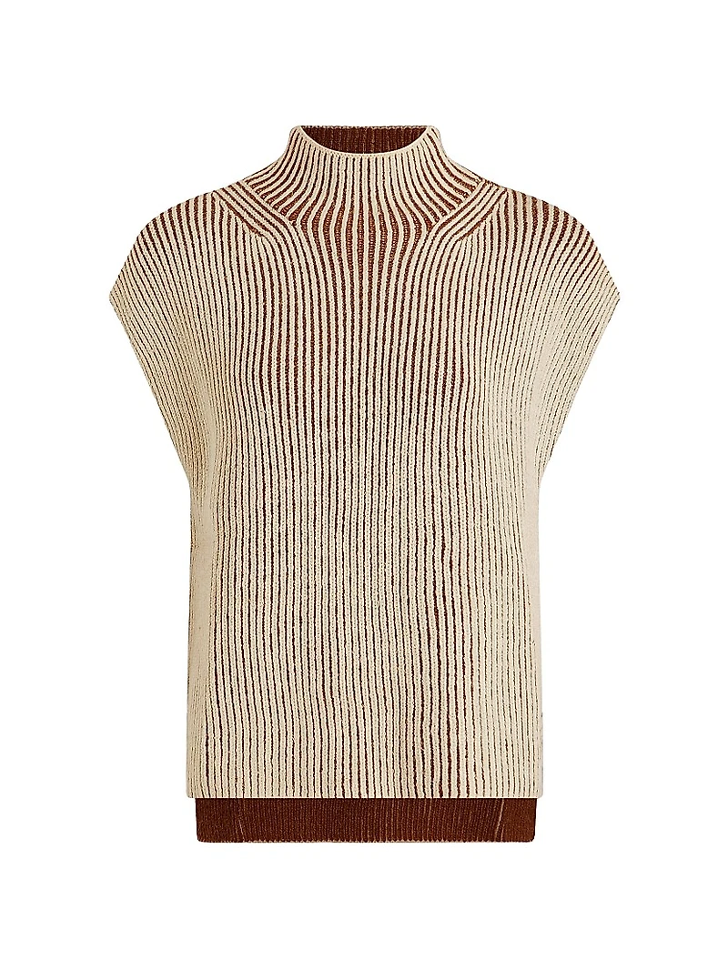 Lauren Plated Rib-Knit Tank