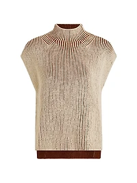 Lauren Plated Rib-Knit Tank