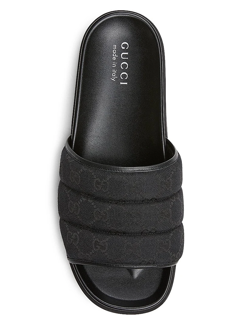 Rhein GG Canvas Slide Sandals