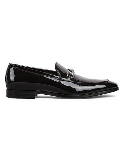 Next Horsebit Patent Leather Loafers