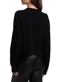 Bruzzi Cropped Wool-Cashmere Sweater